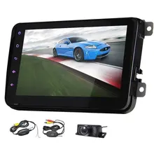 Android 4.4 Car Stereo For VW 2 Din 8 Inch Car In Dash Car Radio Video Player GPS Navi Bluetooth WiFi CANBUS Wireless Camera