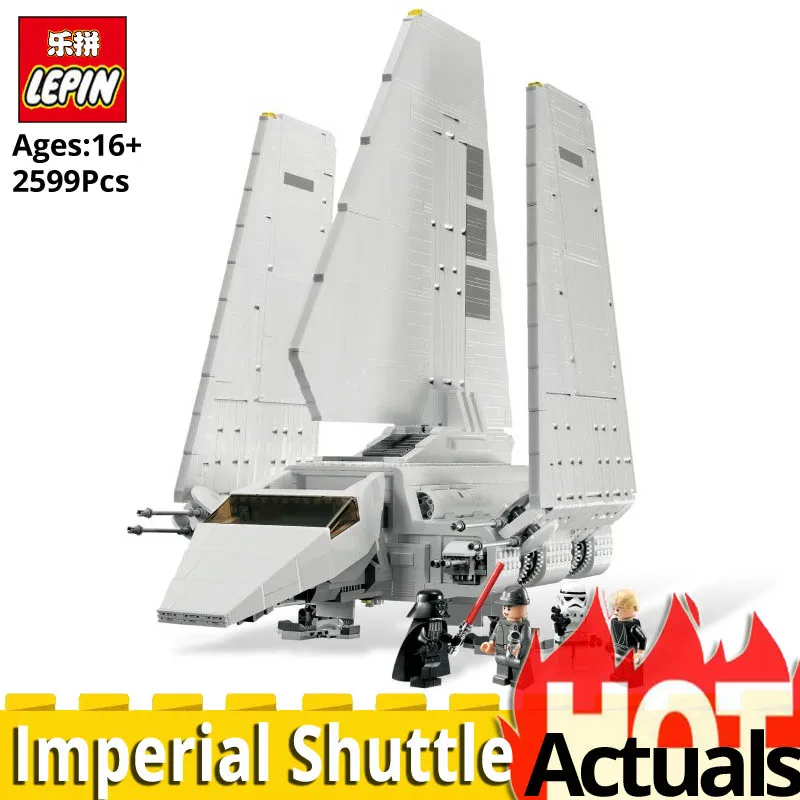 LEPIN Star Wars 05034 Classic Imperial Shuttle Building Blocks Bricks model building kit Compatible legoinglys 10212 Toys gift LEPIN Star Wars 05034 Classic Imperial Shuttle Building Blocks Bricks model building kit Compatible legoinglys 10212 Toys gift