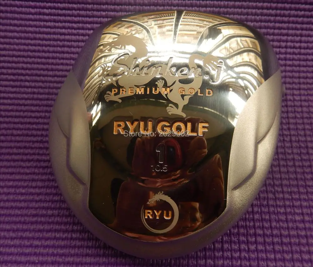 RYU Shinken titanium driver golf head серебристого цвета только 10,5 deg Лофт