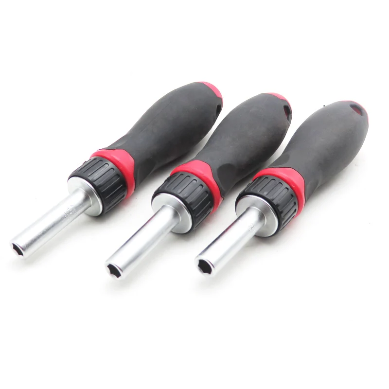 1PC Multi-function Non-slip Reversible Ratchet Wrench Screwdriver Handle for 1/4"(6.35mm) Hex Shank Bit Cr-V | Инструменты
