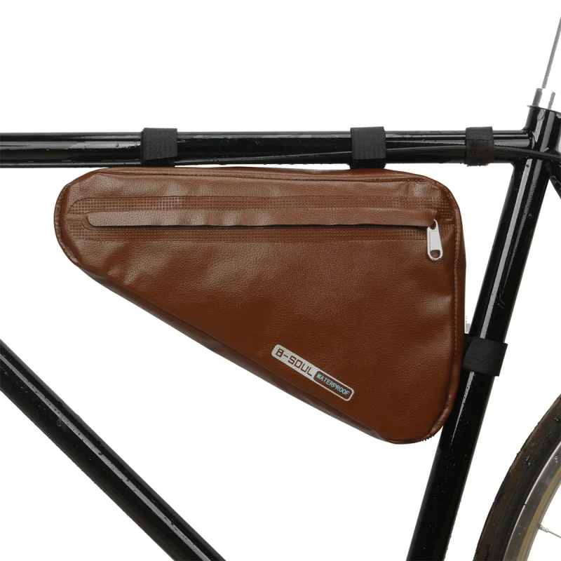 ROCKBROS MTB Road Bicycle Bike Bags Rainproof Touch Screen Cycling Top Front Tube Frame Saddle Bags For