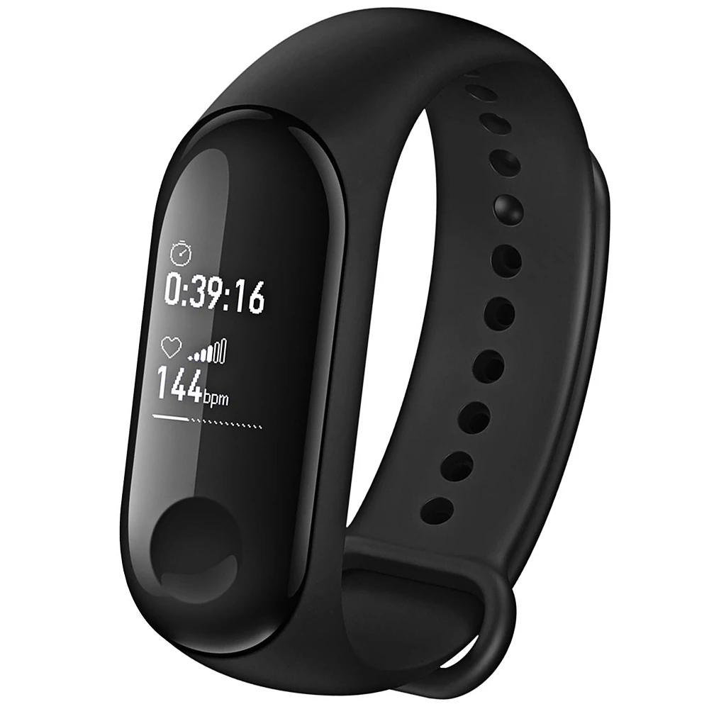 Оригинальный Смарт браслет Xiaomi Mi Band 3 монитор сердечного ритма Bluetooth 4 2 спортивный