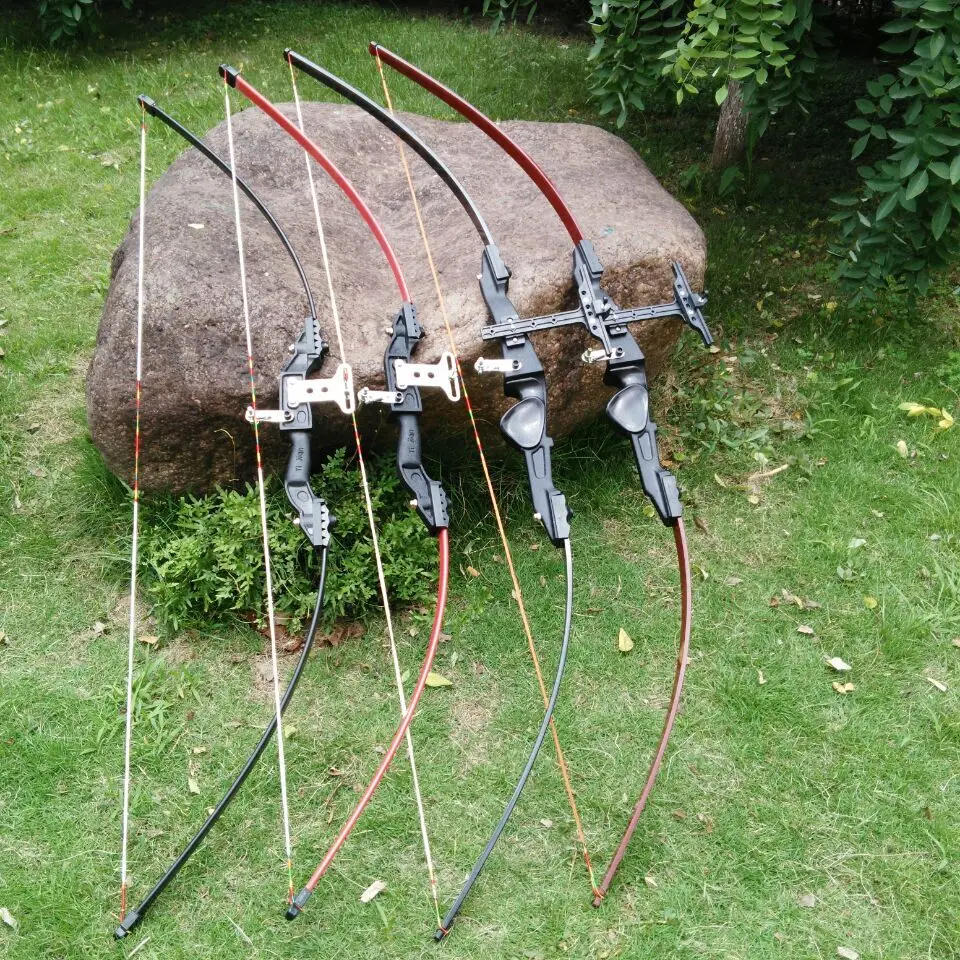 

30LB-40LB Straight recurve bow Handmade Archery Practice taken down bow