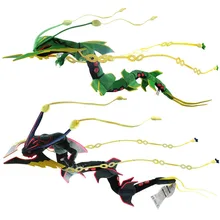 Japan Anime XY Rayquaza Green And Black Plush Toys Dolls 80cm Animals Soft Stuffed Doll Christmas Gifts For Kids Japan Anime XY Rayquaza Green And Black Plush Toys Dolls 80cm Animals Soft Stuffed Doll Christmas Gifts For Kids