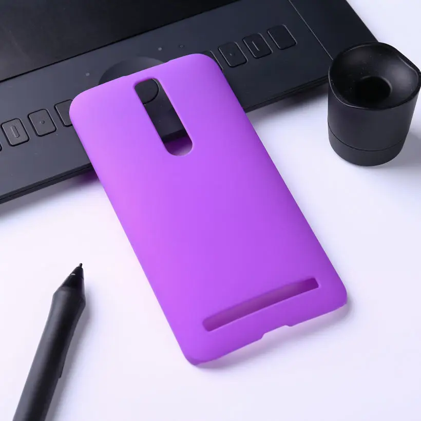 Цветной резиновый матовый Жесткий Чехол TAOYUNXI для Asus Zenfone2 ZE550ML Z00AD ZE551ML Zenfone 2 5,5 'тонкий матовый пластиковый чехол XJQ - Цвет: purple