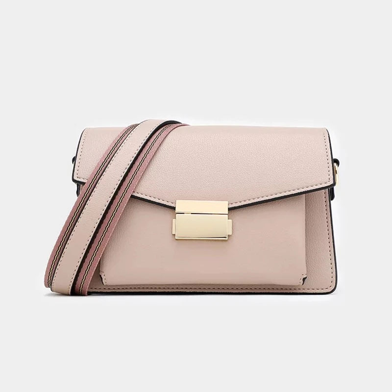 

IMIDO European new fashion simple high-end bag shoulder diagonal small square bag