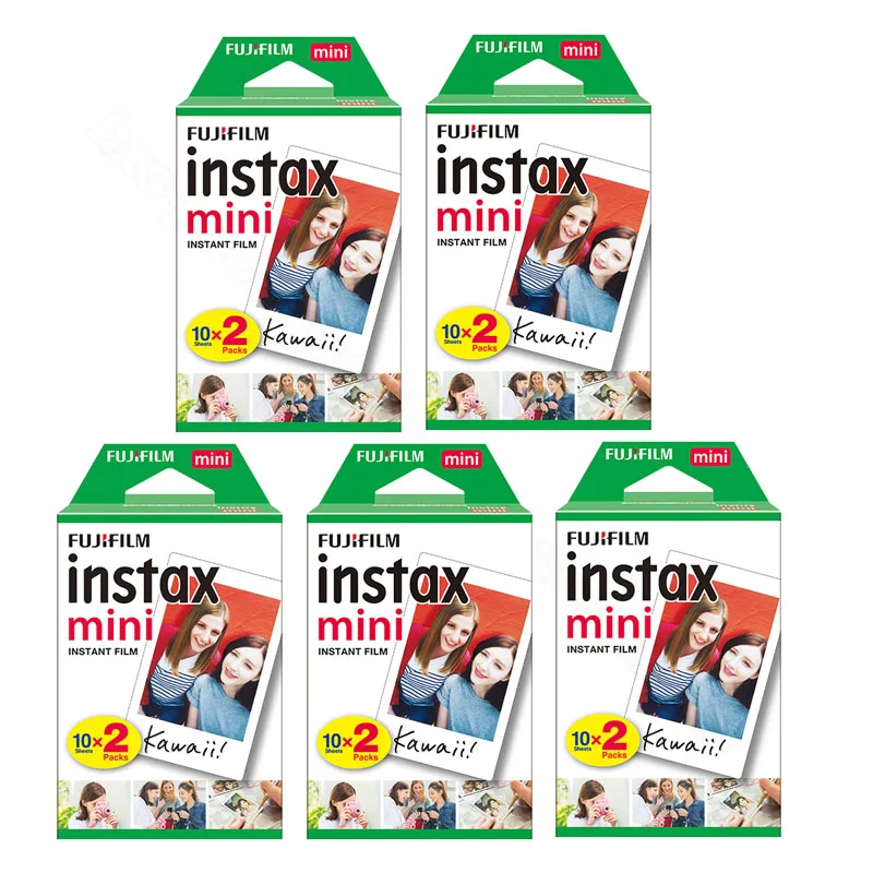 Fujifilm Instax Mini 9 белая пленка 100 листов для FUJI Instant Photo camera Mini 9 8+ 7s 25 70 90 Share Printer Liplay SP1 SP-2