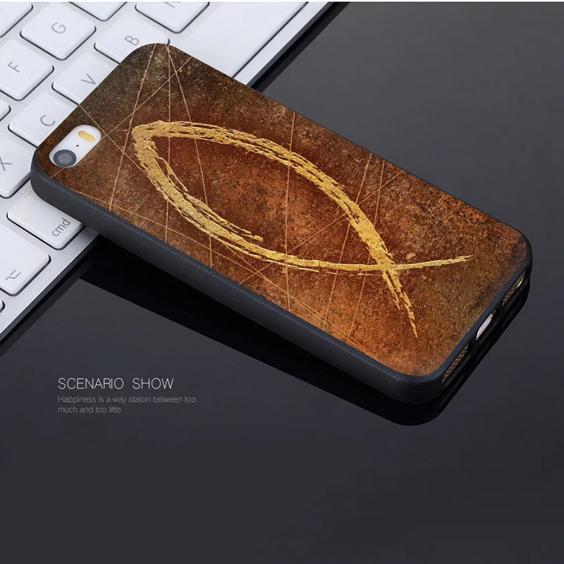 MaiYaCa Bible Jesus Christ Christian Cross design Coque Shell Phone Case for Apple iPhone 8 7 6 6S Plus X 5 5S SE 5C Cover