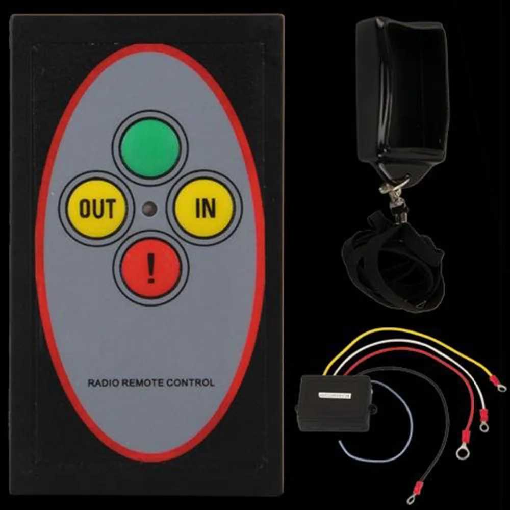 

Marsnaska Wireless Remote Control 12V Wireless Remote Control Switch Kit For Truck Jeep ATV Winch Brand New