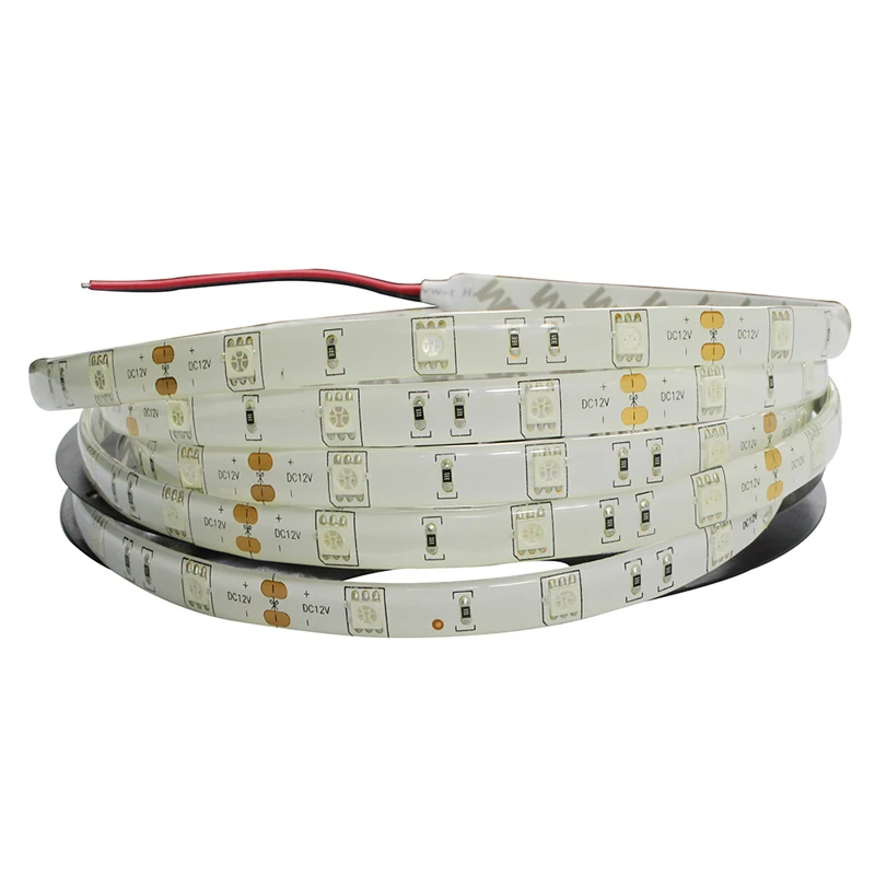 

5050 RGB LED Strip Flexible Waterproof IP65 White Red Blue RGB LED Strip Light 150 LED/5m String Lighting Decoration Lamp Tape