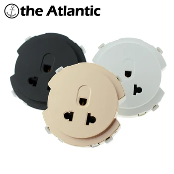 

L1 Custom American Plug Adapter US Outlet White/Gold/Black Wall Electric Socket Power Socket 220 Modular DIY Free Combination
