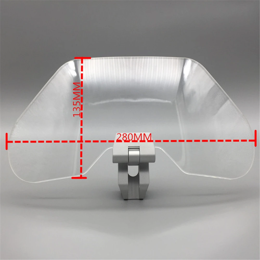 Air flow adjustable windshield air deflector transparent variable vane blade windshield suitable