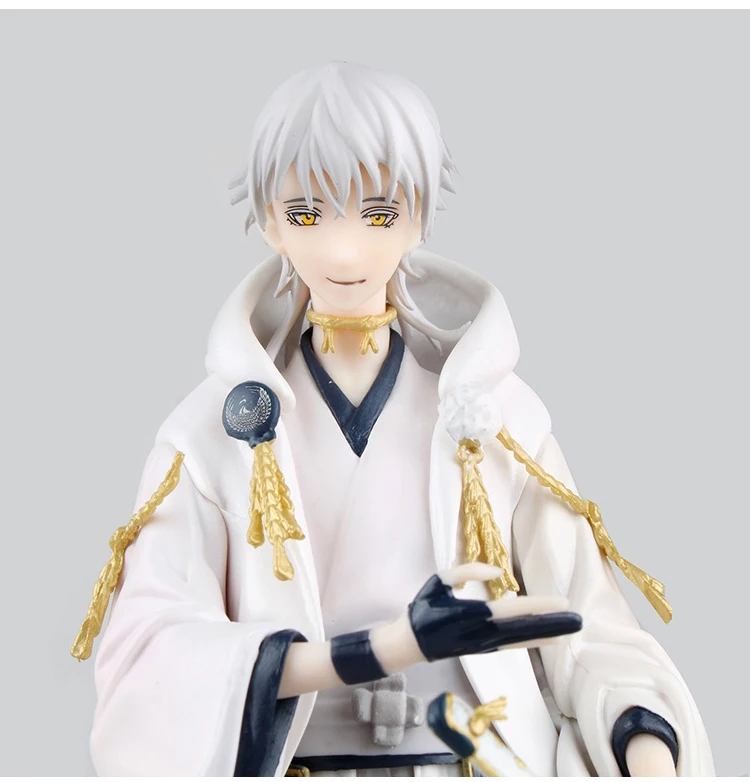 Японское аниме фигурка Touken Ranbu онлайн Mikazuki Munechika/Tsurumaru Kuninaga/Nakigitsune фигурка модель игрушки