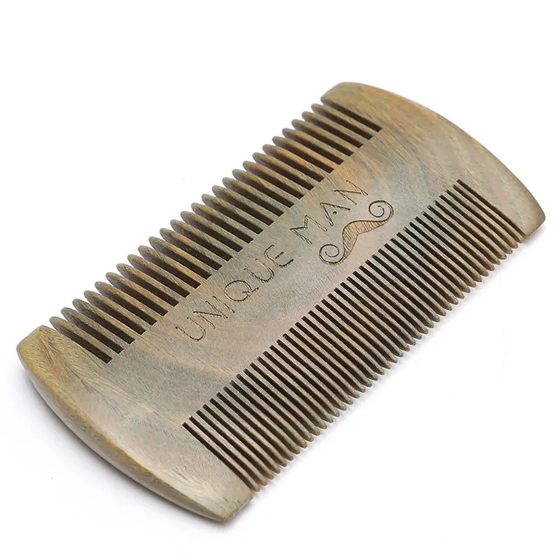 

Natural Green Sandalwood No static Super Narrow Tooth Wood Combs Pocket Comb Hair Styling Tool