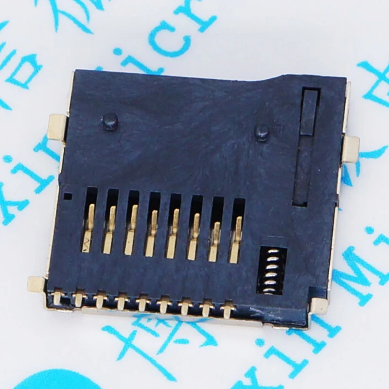 Позолоченная TF карта снаружи SD разъем медная оболочка от бомбы типа MicroSD слот для карты памяти