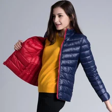 Зимние женские два боковых белая утка Подпушка куртка теплые зимние пальто Мужские парки легкий Пуховики и парки для мужчин большие размеры Верхняя одежда qh0874