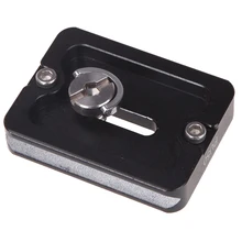 Фирменная Новинка заводская цена металлическая PU-50 БЫСТРОРАЗЪЕМНАЯ пластина для камеры Benro B0 B1 B2 J1 N1 штатив шаровая Головка черный