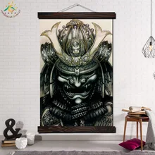 Япония Воин Современные Wall Art Печать Поп-Арт Картина И Кадр-Афишу Висит Прокрутки Холст Картины Лучший!