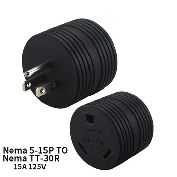 

Nema 5-15P To Nema TT -30R Anti-drop Industrial Groungding Locking Adapter Connector Converter Plug Socket Power Cable Cord