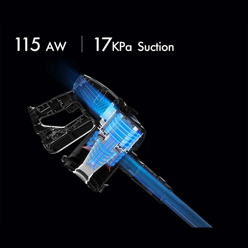 Discount Xiaomi JIMMY JV51 Handheld Cordless Vacuum Cleaner Portable Wireless Cyclone Filter 115AW Suction Mi Carpet Dust Collector home 1