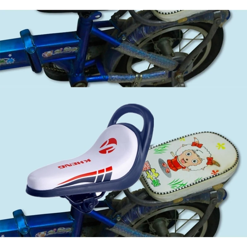 Детское велосипедное седло, защитное велосипедное седло, подушка с ручкой, детали для велосипеда, детский велосипед, велосипедное седло, детское велосипедное седло