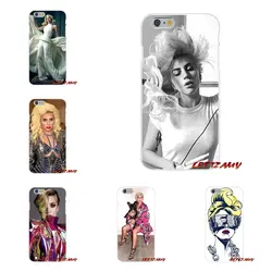 Popstar Lady Gaga аксессуары телефон чехлы для huawei P Smart Коврики Y6 Pro P8 P9 P10 Nova P20 Lite Pro Mini 2017