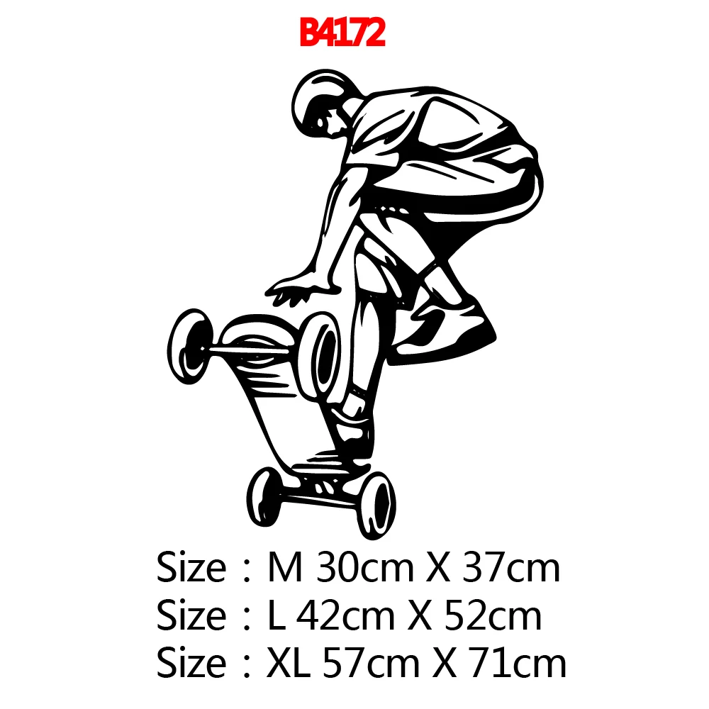 Modern Skateboarding Wall Art Decal Decoration Fashion Sticker Pvc Wall Decals Wall Decals Modern Skateboarding Wall Art Decal Decoration Fashion Sticker Pvc Wall Decals Wall Decals