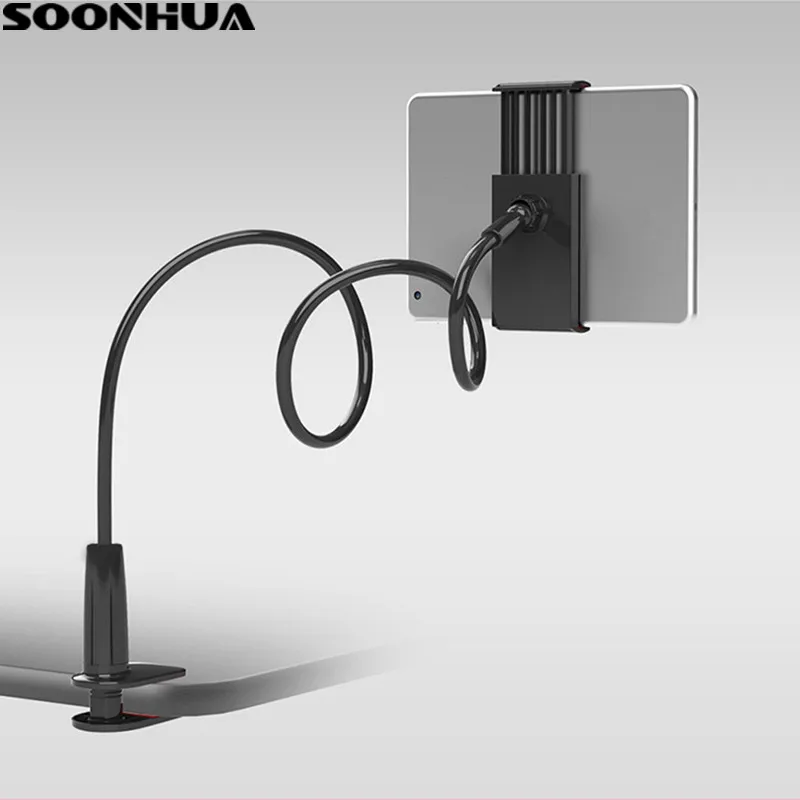 Держатель для телефона SOONHUA вращающийся на 360 градусов гибкий длинный кронштейн