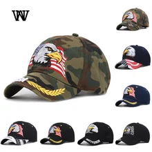 Орел кепки-бейсболки с вышивкой мужские американский флаг Женская кепка с солнцезащитным козырьком США хлопок Дальнобойщик кепка хип хоп шляпа папы костяная BQM-CZX30