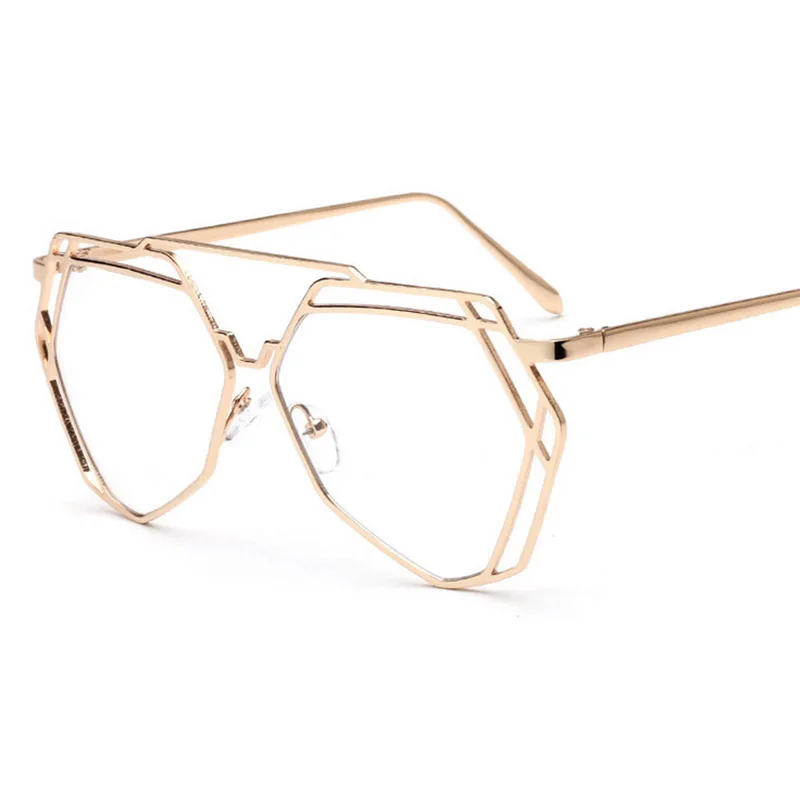 2017 New Optical Plain Mirror Metal art Good Quality Eyeglasses Frames