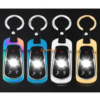 

Car Galvanized/Zinc Alloy Key Bag Case Cover Keys Holder With Chain For Buick Envision/Lacrosse/Verano