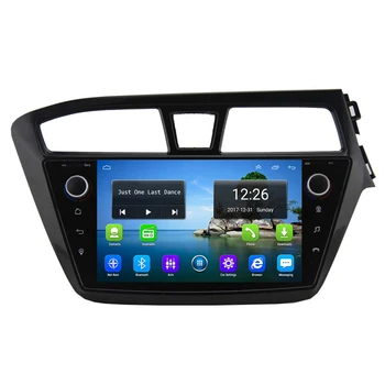 

Android 4G LTE HD 1080P car MP3 MP4 Music 4 core 2GB DDR3 FREE map bluetooth radio precise for Hyundai i20 right driving 9inch