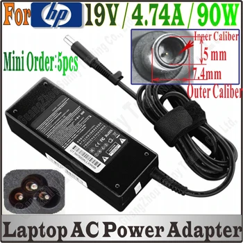 

DHL Ship, 19V 4.74A 7.4*5.0mm, For HP AC Adapter Laptop Power Charger For hp DV3 DV4 DV5 DV6 4410S 4411 4320S 4411S 4510S 4520S
