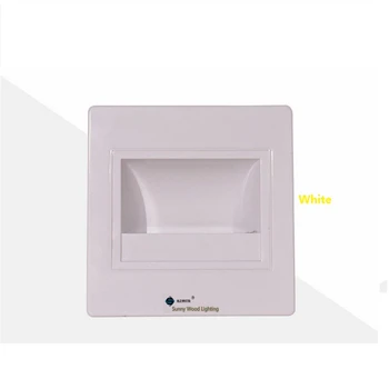 

86 box embedded led stair light ,85-260Vac 2.5W COB led corner light ,wall ceiling spot light for passageway