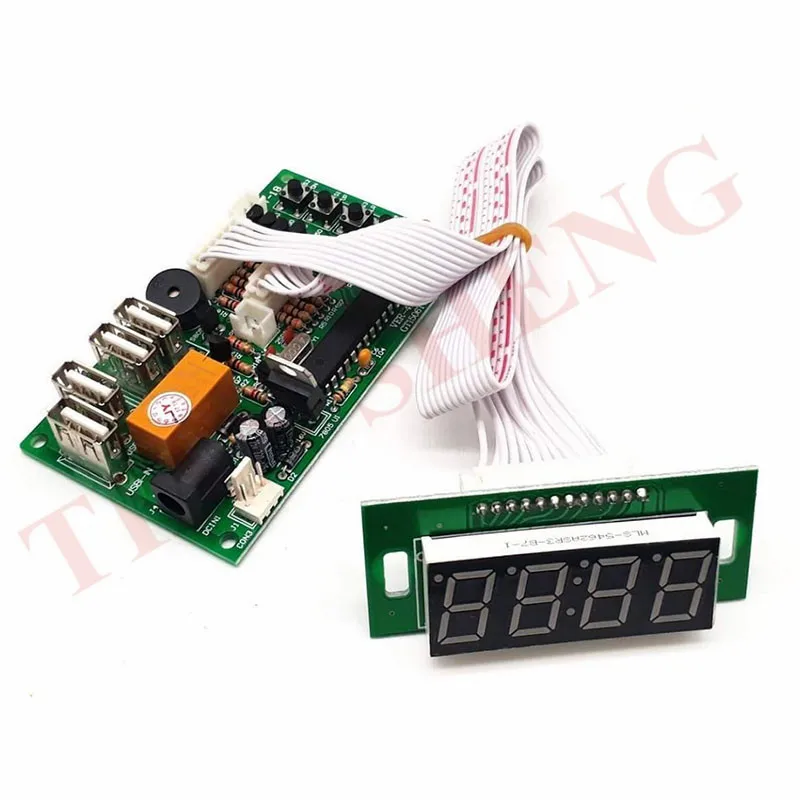 

JY-18B coin operated USB timer board time control board with separate display Power Supply for xbox joystick controller
