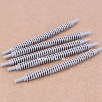 

10-20pcs/lot DECOOL Technic Hose Flexible Soft 1x12 Axle Compatible with 14301 Thread soft shaft MOC DIY blocks bricks parts