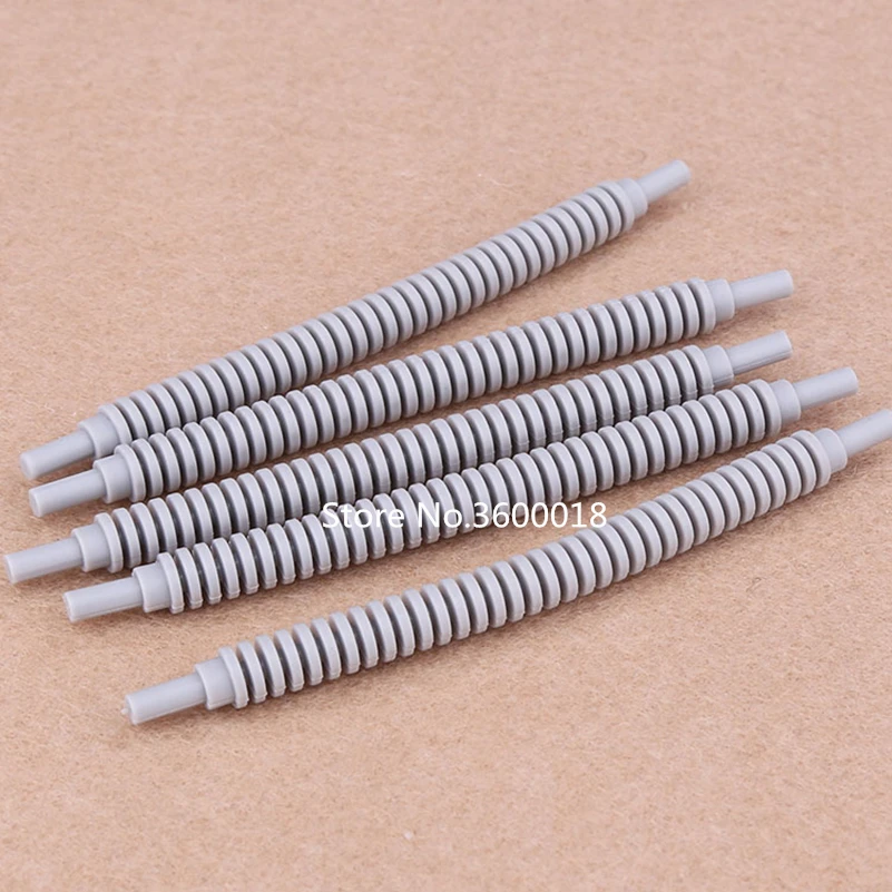 

10pcs/lot DECOOL Technic Hose Flexible Soft 1x12 Axle Compatible with legos 14301 Thread soft shaft MOC DIY blocks bricks parts