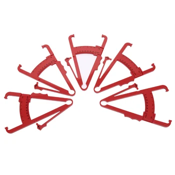 

Red Personal Fitness Slim Keep Health Tester Body Fat Caliper Body Fat Monitor Fat Caliper Skin Analyzer Measure Health Care