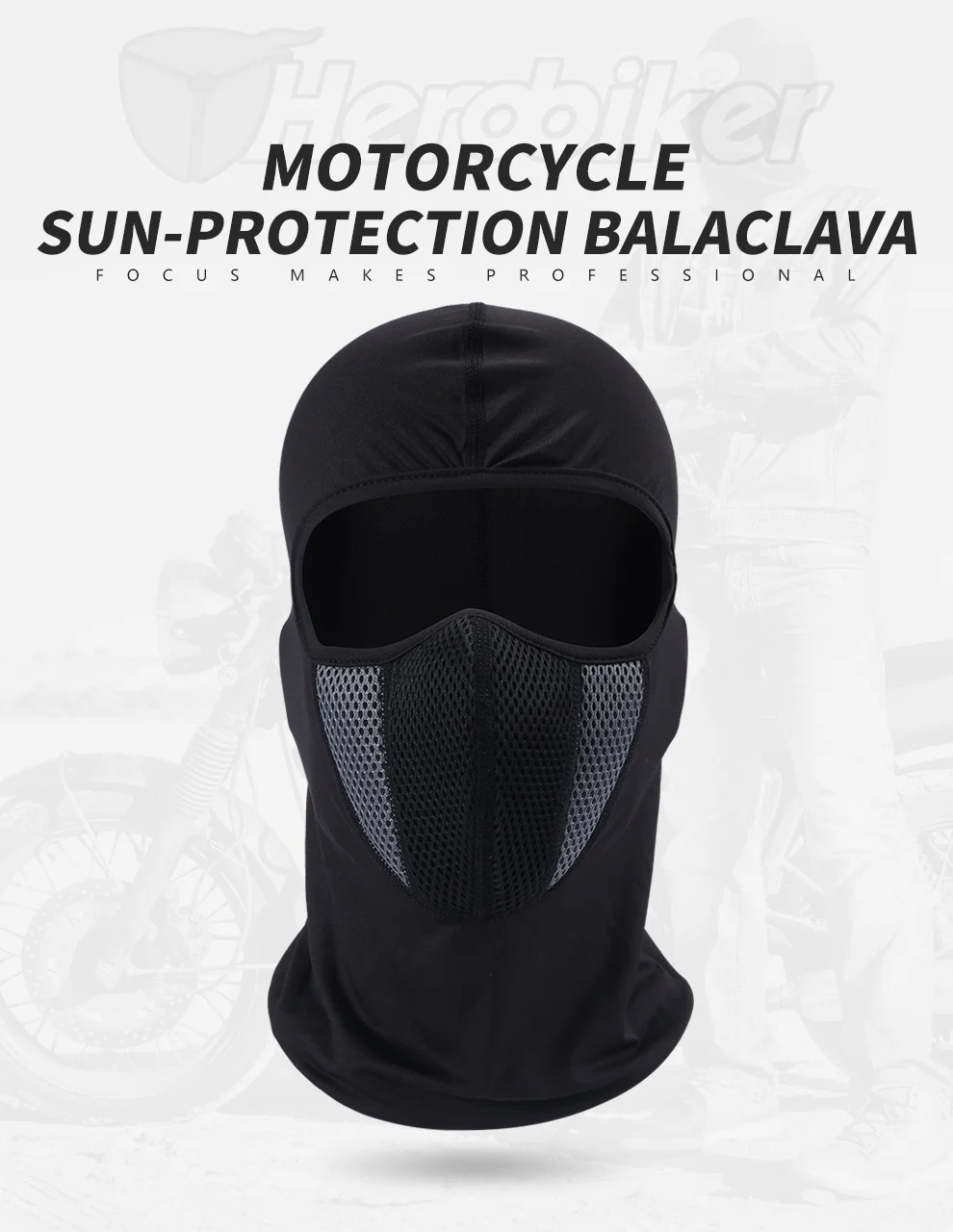 HEROBIKER Балаклава мото маска для лица мотоциклетная маска для лица страйкбол Пейнтбол Велоспорт велосипед лыжный армейский шлем полная маска для лица