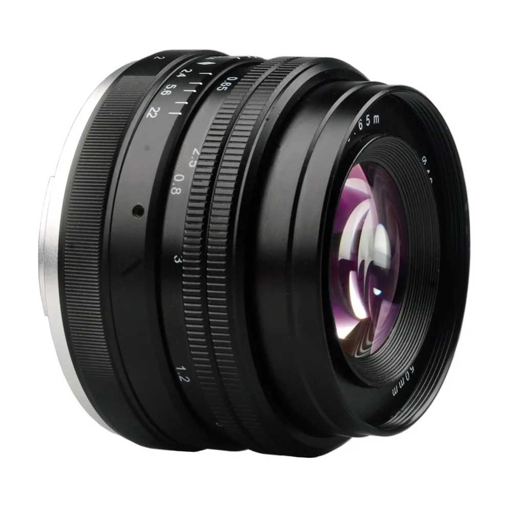 50 мм f2.0 с широкой диафрагмой и ручной фокусировкой APS C Объективы для sony
