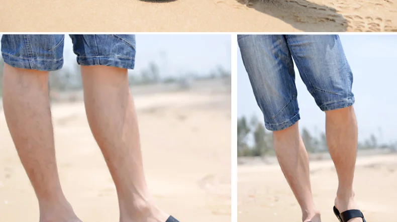 Летние мужские тапочки из натуральной кожи; модные мужские кожаные шлепанцы с перекрестной шнуровкой; удобные мягкие Нескользящие пляжные шлепанцы на шнуровке
