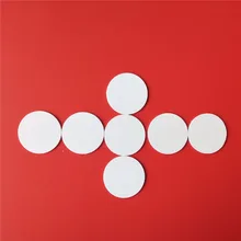 125 кГц 25 мм Монета EM4100 RFID Индукционная круглая тег карта водонепроницаемая считывающая только идентификационная карта