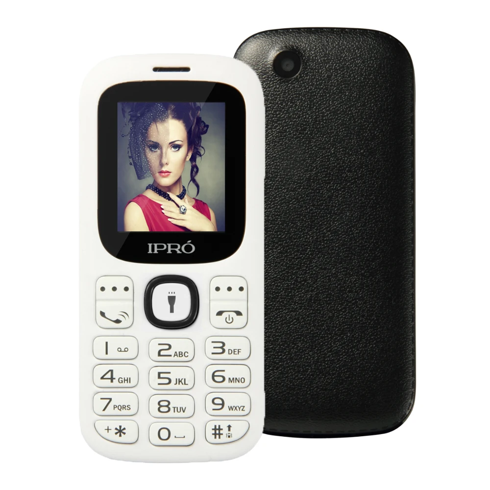 Оригинальный ipro I3185 Dual SIM Разблокирована Мобильные телефоны gsm SC6531DA 1.77 дюймов