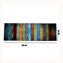 HOMEGD ковер для столовой ворсистый мягкий коврик для спальни прямоугольный нескользящий коврик 60*180 см 18Mar27 Прямая поставка