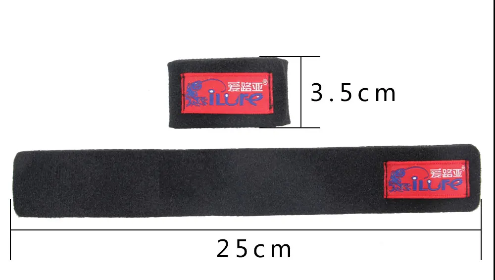2pcs fishing rod strap rod tie hanger fishing tackle Fishing rod Wrapper bundle Elastic fastening Strap pesca