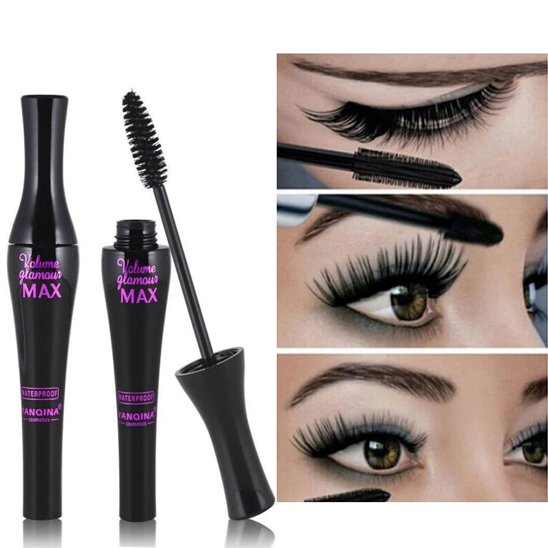 

2019 Waterproof 4D Makeup Eyelash Mascara Eyelash Makeup Silk Fiber Lash Extension Lash Mascara Cosmetics