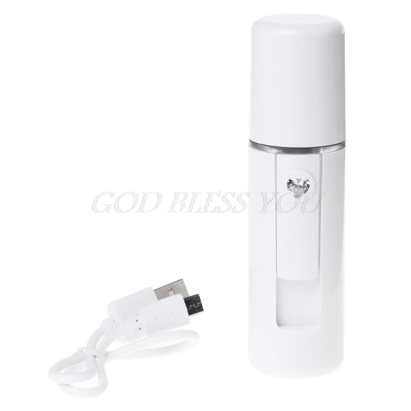 

Portable Nano Mist Spray Atomization Mister Face Facial Moisturizing Handy USB Facial Care Tools