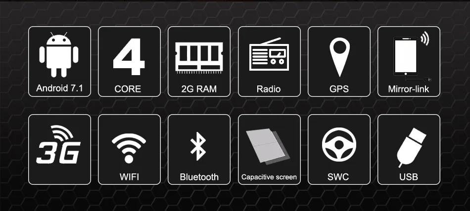 Flash Deal Eunavi universal 2 Din android 7.1 car dvd player 2GB RAM 16GB ROM 2din Autoradio gps navigation bluetooth wifi usb free camera 7 Flash Deal Eunavi universal 2 Din android 7.1 car dvd player 2GB RAM 16GB ROM 2din Autoradio gps navigation bluetooth wifi usb free camera 7