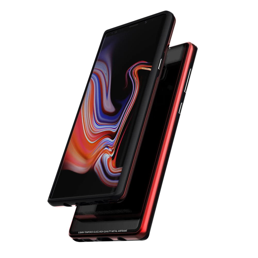 R JUST металлический противоударный чехол для телефона Samsung GALAXY S9 Plus Note 9 Note9