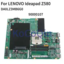 KoCoQin материнская плата для ноутбука LENOVO Ideapad Z580 поддержка Core I3 I5 I7 Материнская плата DA0LZ3MB6G0 90000107 SLJ8E